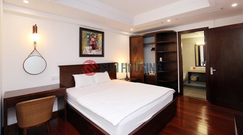 Open view two-bedroom serviced apartment Westlake Hanoi