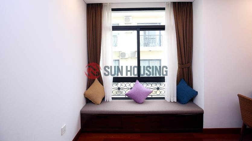 Open view two-bedroom serviced apartment Westlake Hanoi