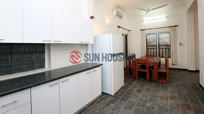 Furnished house four bedrooms Westlake Hanoi | Beautiful courtyard