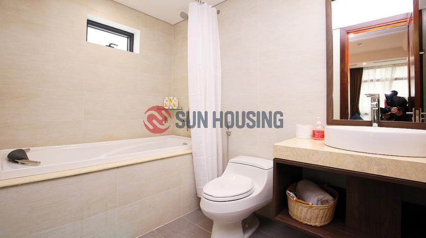 Open view two-bedroom serviced apartment Westlake Hanoi