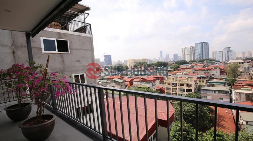 High floor three bedroom apartment Sakamoto Ba Dinh Hanoi