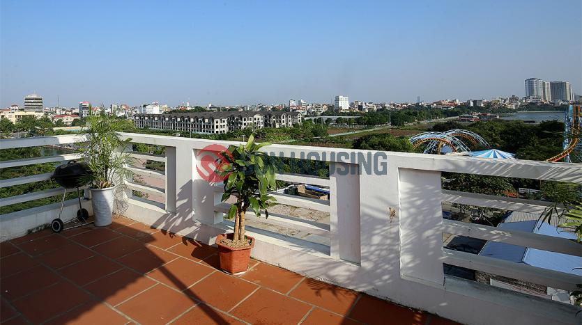 Best price for 1-br penthouse Westlake Hanoi | Large balcony, open view