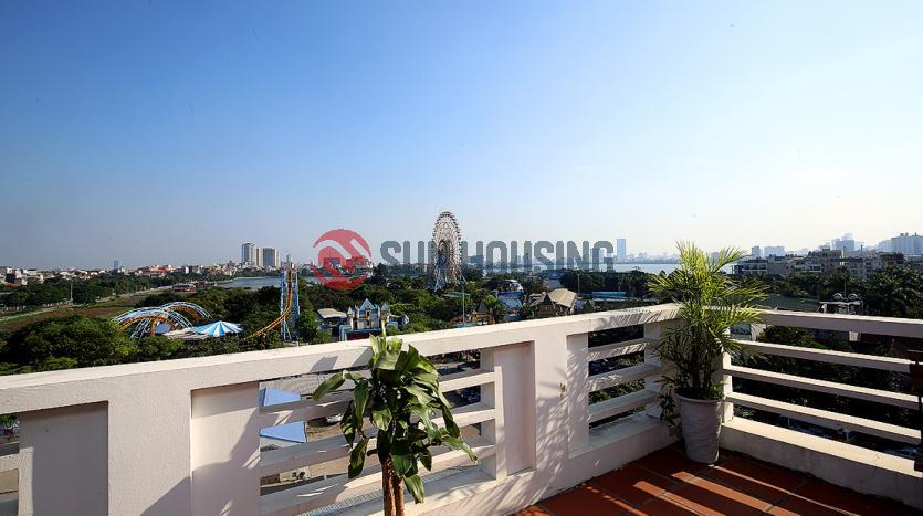 Best price for 1-br penthouse Westlake Hanoi | Large balcony, open view