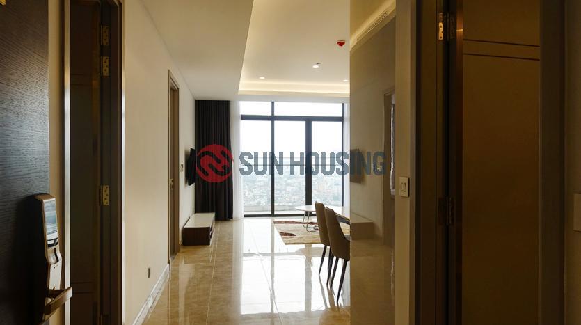 Airy apartment for rent in Sun Grand City Hanoi | Suitable for family