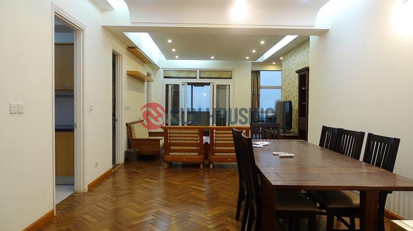 Open view from apartment three bedrooms E5 Ciputra Hanoi