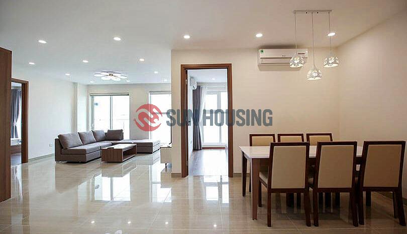 Apartment three bedrooms L4 Ciputra Hanoi – beautiful view & brand new