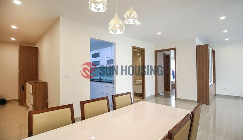 Apartment three bedrooms L4 Ciputra Hanoi – beautiful view & brand new