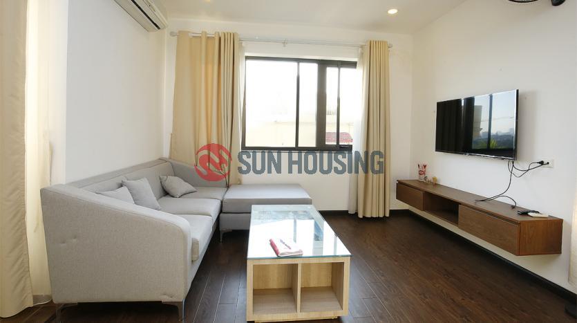 Serviced apartment To Ngoc Van str, 2 bedrooms, accessed by car