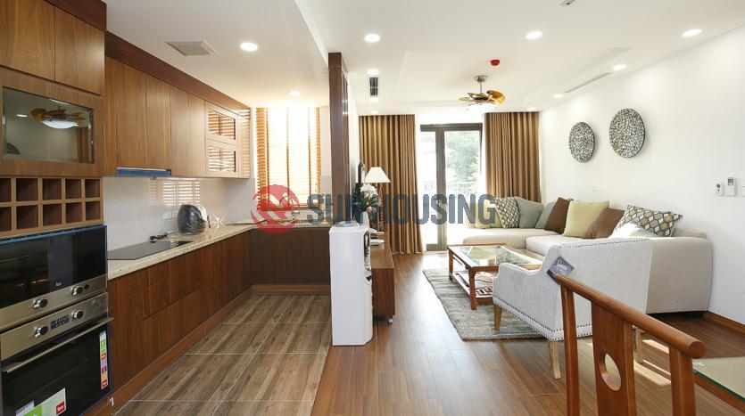 Brand new serviced 3-br apartment To Ngoc Van str, touch of luxury