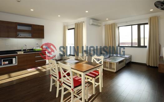 Serviced apartment To Ngoc Van str, 2 bedrooms, accessed by car