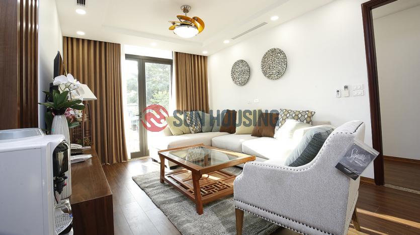 Brand new serviced 3-br apartment To Ngoc Van str, touch of luxury