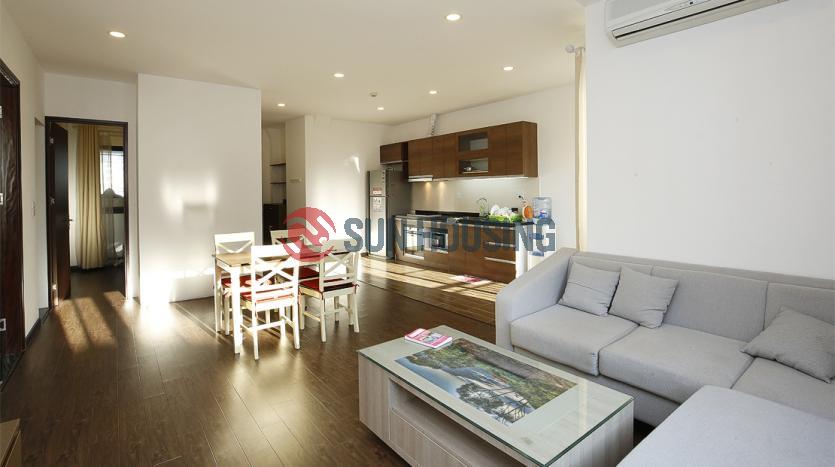 Serviced apartment To Ngoc Van str, 2 bedrooms, accessed by car