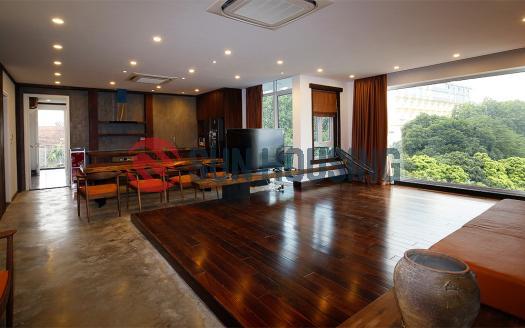 Renovated apartment To Ngoc Van str Westlake Hanoi, 3-br & 3 bathroom