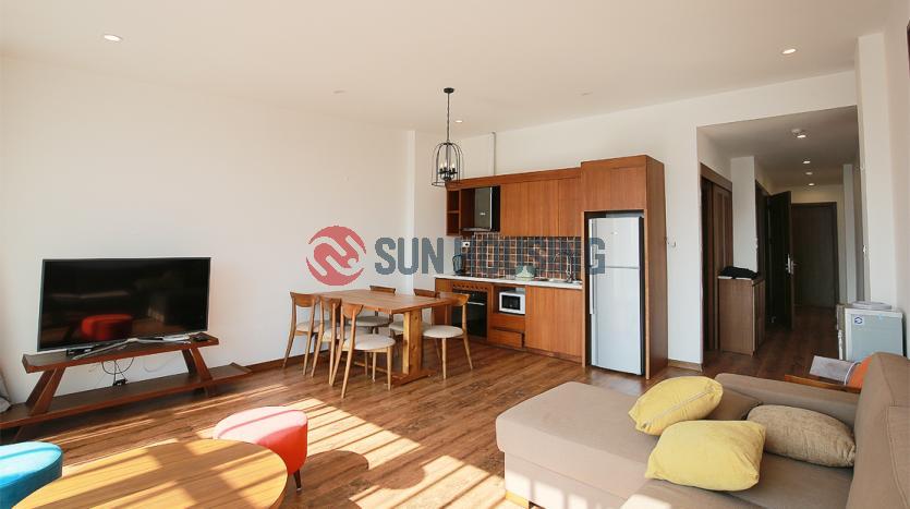 Nice designed 2 bedroom flat for rent in Tay Ho, big balcony