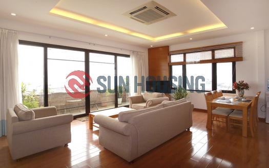 Lake-view 2 bedroom apartment for rent in Tay Ho