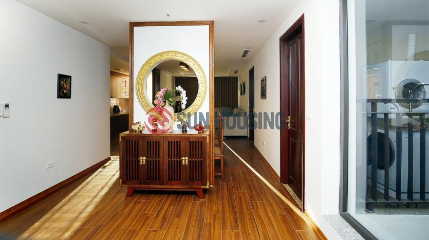 Brand new serviced 3-br apartment To Ngoc Van str, touch of luxury