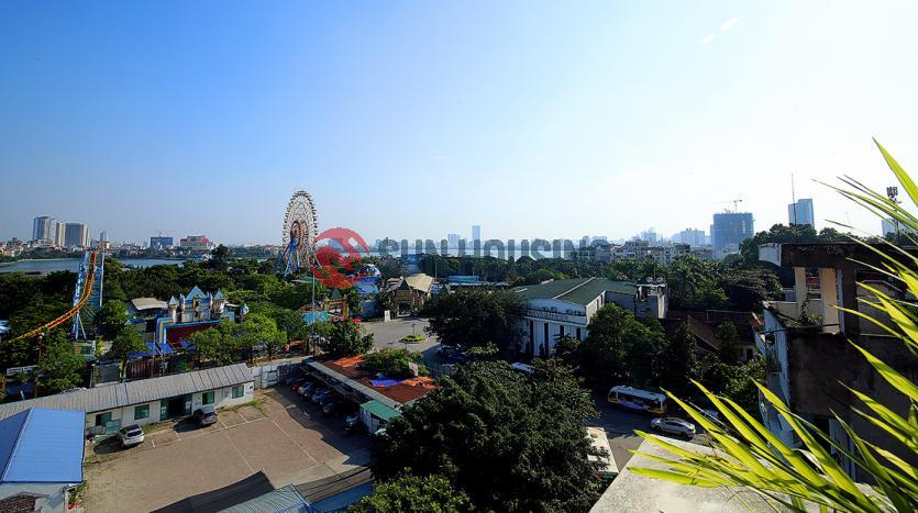 Best price for 1-br penthouse Westlake Hanoi | Large balcony, open view