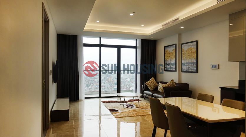 Airy apartment for rent in Sun Grand City Hanoi | Suitable for family