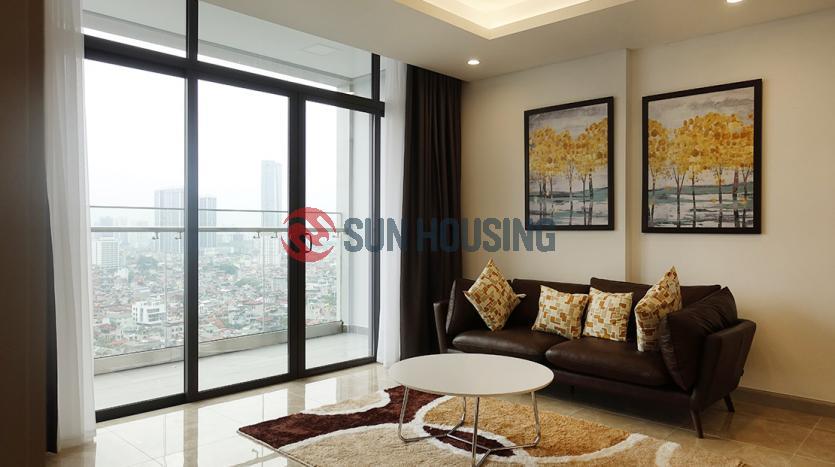 Airy apartment for rent in Sun Grand City Hanoi | Suitable for family