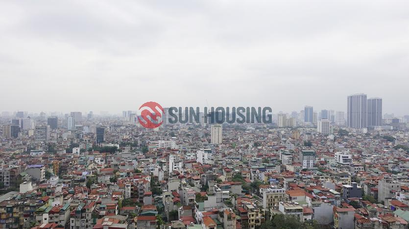 Airy apartment for rent in Sun Grand City Hanoi | Suitable for family