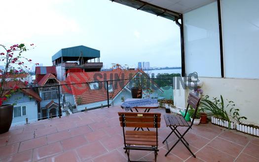 Open view serviced one bedroom apartment Westlake Hanoi