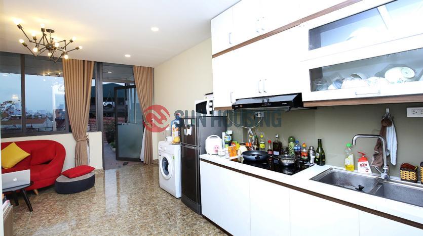Open view serviced one bedroom apartment Westlake Hanoi