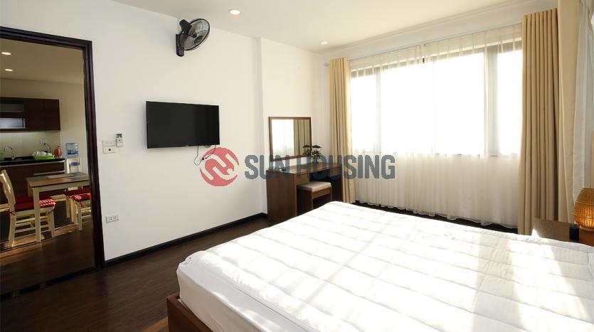 Serviced apartment To Ngoc Van str, 2 bedrooms, accessed by car