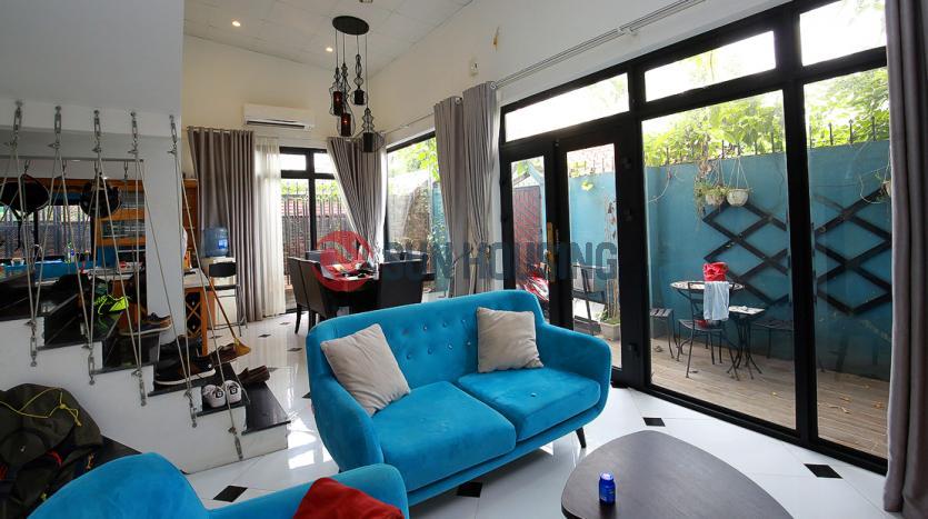 Exquisite 2-br house for rent Westlake Hanoi | Large glass door