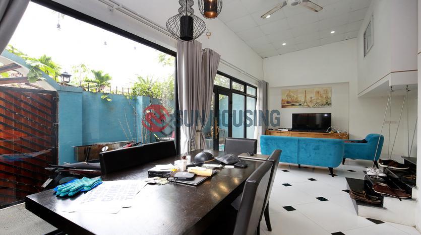 Exquisite 2-br house for rent Westlake Hanoi | Large glass door