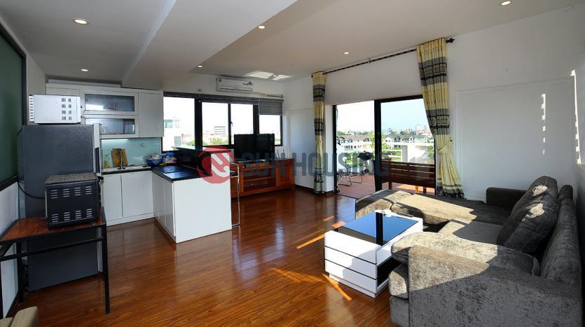 Best price for 1-br penthouse Westlake Hanoi | Large balcony, open view