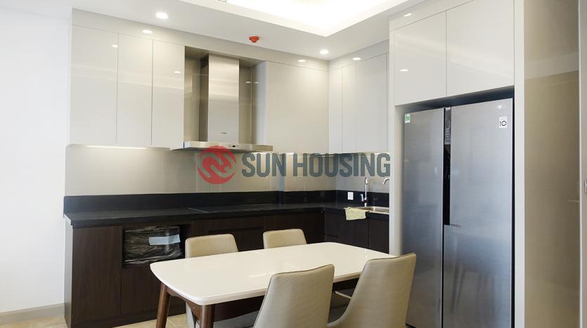 Airy apartment for rent in Sun Grand City Hanoi | Suitable for family