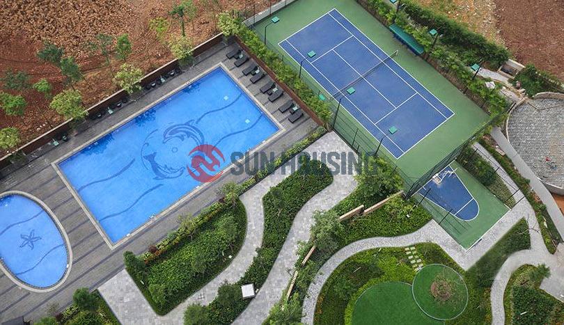 Apartment three bedrooms L4 Ciputra Hanoi – beautiful view & brand new