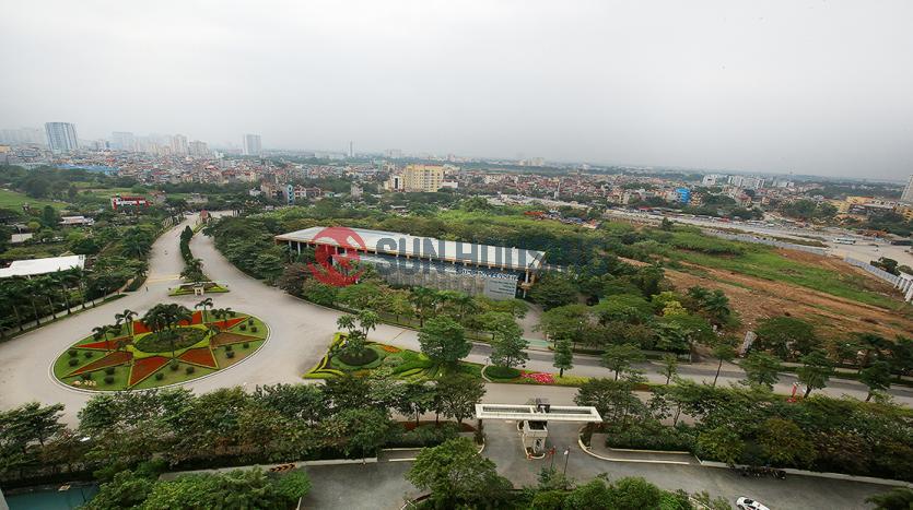 Bright apartment L1 Ciputra Hanoi three bedrooms | Bright natural view