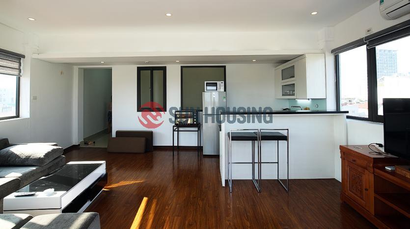 Best price for 1-br penthouse Westlake Hanoi | Large balcony, open view