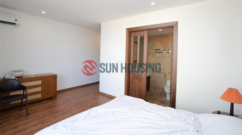 Nice designed 2 bedroom flat for rent in Tay Ho, big balcony