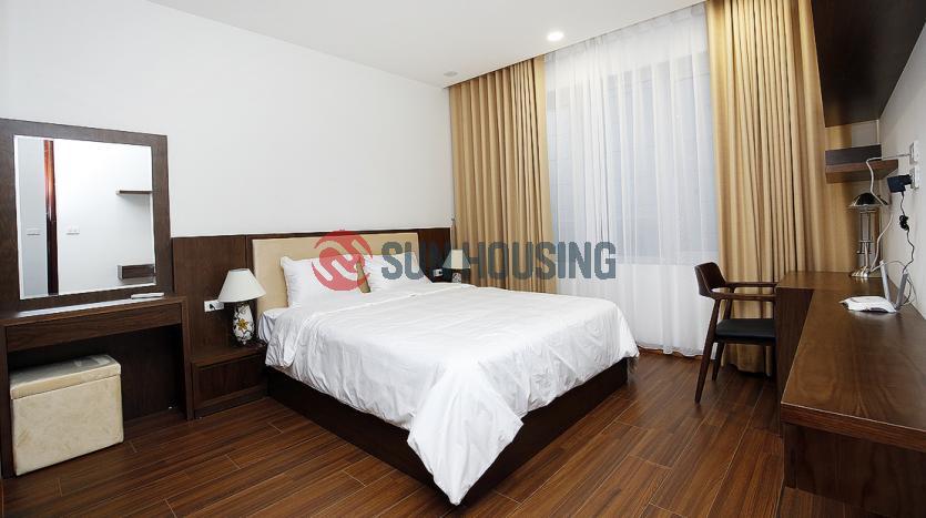 Brand new serviced 3-br apartment To Ngoc Van str, touch of luxury