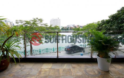 Serviced 3-br apartment Westlake Hanoi | Lake view, accessed by car