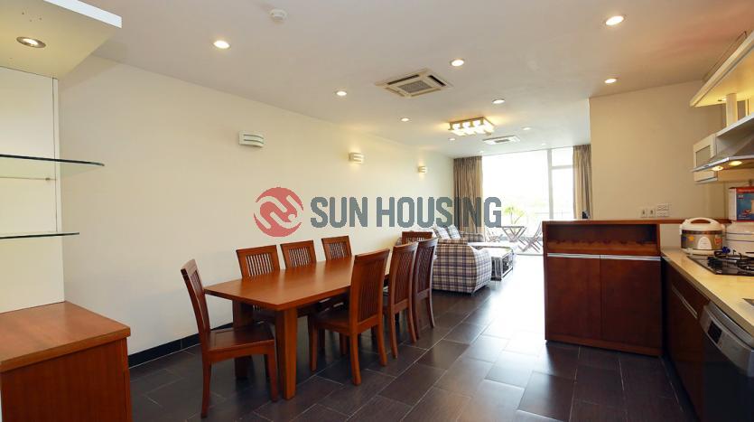 Serviced 3-br apartment Westlake Hanoi | Lake view, accessed by car