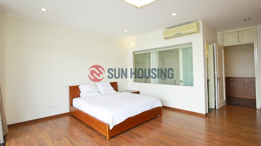 Serviced 3-br apartment Westlake Hanoi | Lake view, accessed by car