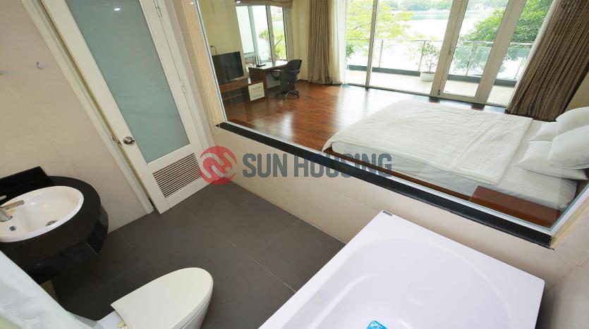 Serviced 3-br apartment Westlake Hanoi | Lake view, accessed by car