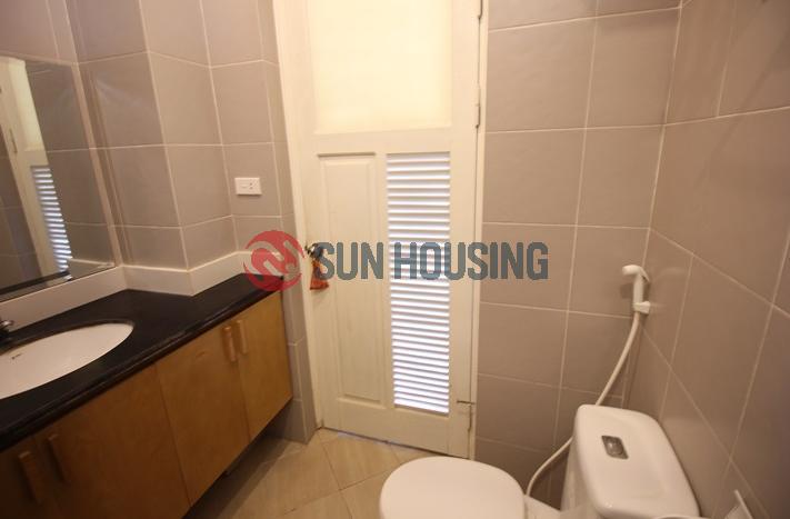 Bright serviced studio Westlake Hanoi is looking for new tenants with a total size of 30 sqm. This living place contains 1 bedroom, 1 bathroom, and 1 kitchen. This studio has full furniture with the rental price is affordable of 300 USD included many services.