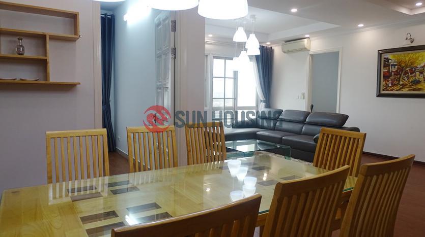 Renovated apartment three bedrooms E5 Ciputra Hanoi – bright & new