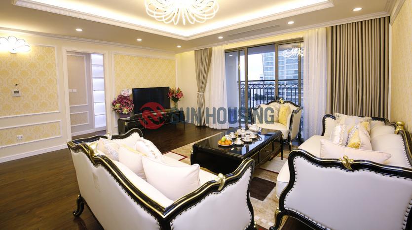 Neoclassical style 03-bedroom apartment in D'. Le Roi Soleil