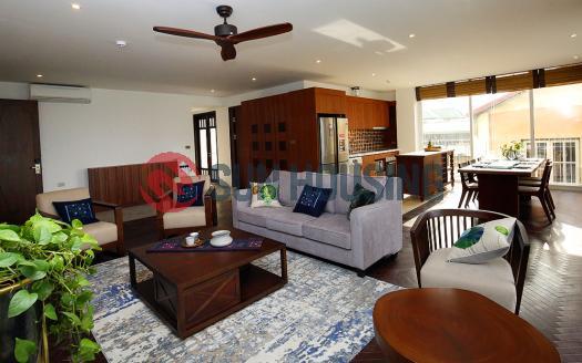 Apartment in Tay Ho, 180m2, extremely large for 03 bedrooms