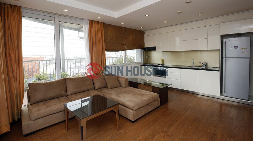 01-bed serviced apartment Tay Ho with balcony and terrace