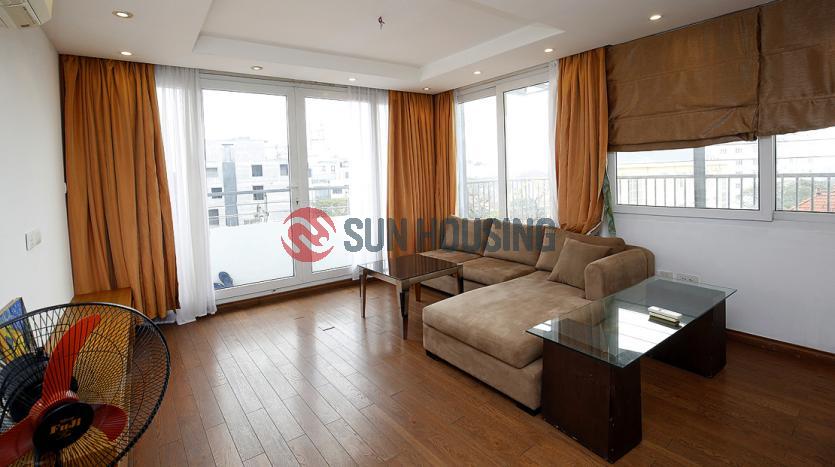 01-bed serviced apartment Tay Ho with balcony and terrace