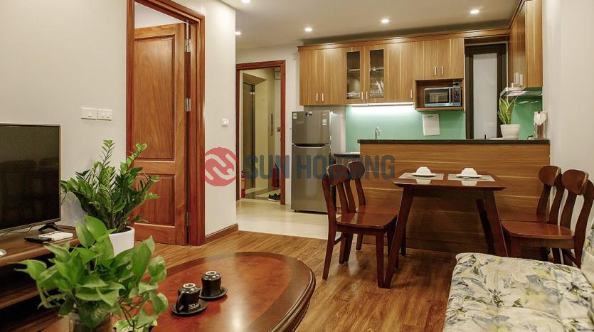 60 sqm one-bedroom serviced apartment Tay Ho, Yen Phu