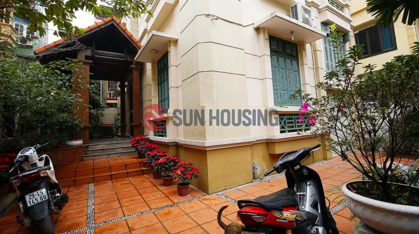 Big garden house in Tay Ho Hanoi – quiet and safe place, 4br