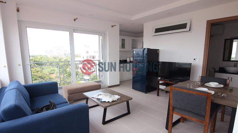 One-bedroom & bright apartment for rent in Westlake Hanoi