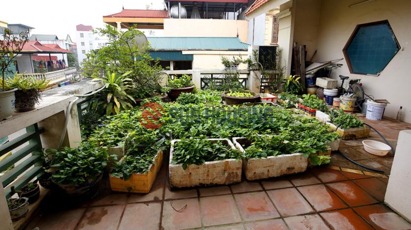 Big garden house in Tay Ho Hanoi – quiet and safe place, 4br